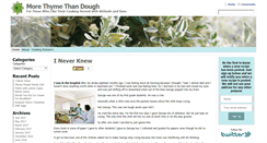 Desktop Screenshot of morethymethandough.com